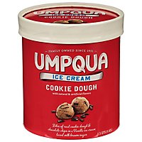 Umpqua Ice Cream Cookie Dough - 1.75 Quart - Image 1