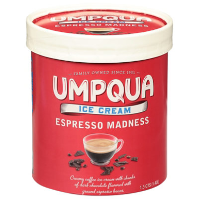 Umpqua Ice Cream Espresso Madness - 1.75 Quart