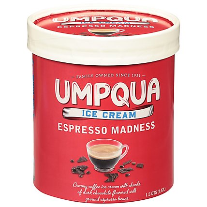 Umpqua Ice Cream Espresso Madness - 1.75 Quart - Image 1