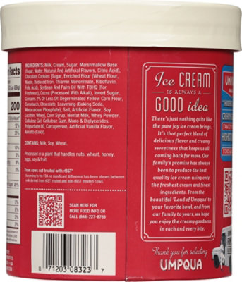 Umpqua Cookies N Cream Ice Cream - 1.75 Quart - Image 6