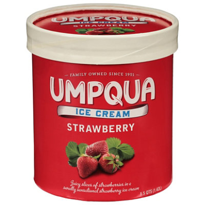 Umpqua Ice Cream Strawberry - 1.75 Quart - Image 3