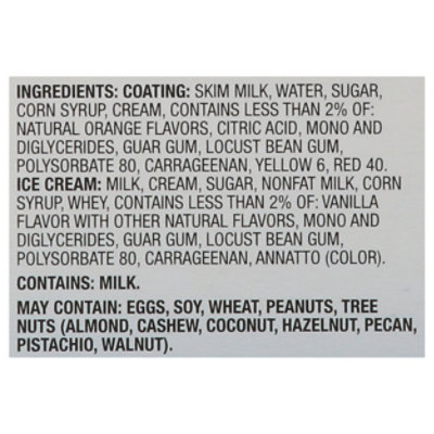 Signature SELECT Ice Cream Bars Orange Creamy - 6-2.5 Fl. Oz. - Image 4