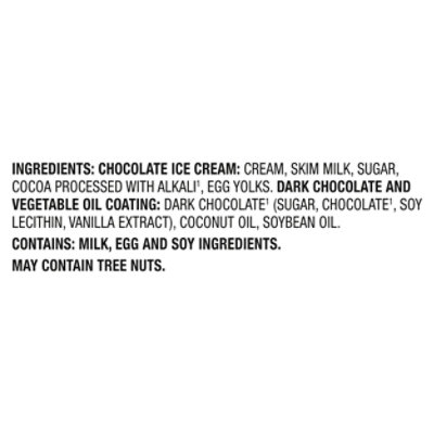 Haagen-Dazs Dark Chocolate Ice Cream Snack Bars - 3 Count - Image 4