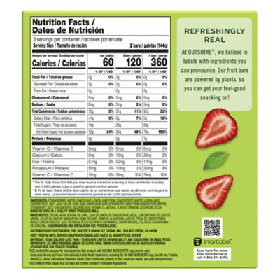Outshine Strawberry Frozen Fruit Bars - 6 Count - Image 2
