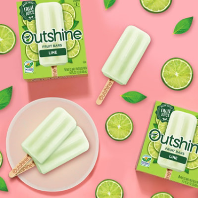 Outshine Lime Frozen Fruit Bars - 6 Count - Image 2