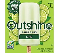 Outshine Lime Frozen Fruit Bars 6 Count