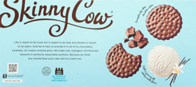 Skinny Cow Ice Cream Sandwiches Low Fat Vanilla - 6-4 Fl. Oz. - Image 6