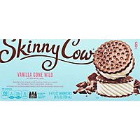 Skinny Cow Ice Cream Sandwiches Low Fat Vanilla - 6-4 Fl. Oz. - Image 2