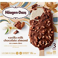 Haagen-Dazs Ice Cream Bars Vanilla Milk Chocolate Almond - 3-3 Fl. Oz. - Image 2