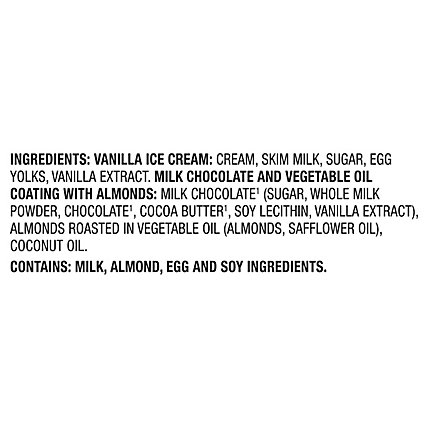 Haagen-Dazs Ice Cream Bars Vanilla Milk Chocolate Almond - 3-3 Fl. Oz. - Image 5