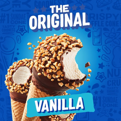 Drumstick Original The Vanilla Sundae Cones - 4 Count - Image 3