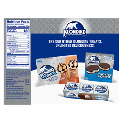 Klondike Vanilla Ice Cream Sandwiches - 4.23 Fl. Oz. - Image 7