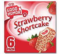 Good Humor Strawberry Shortcake Frozen Dairy Dessert Bars - 3.0Oz