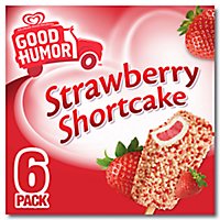 Good Humor Strawberry Shortcake Frozen Dairy Dessert Bars - 3 Oz - Image 1