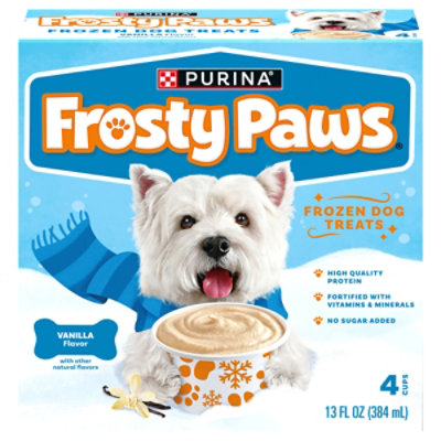 Purina Frosty Paws Dog Treat Original Flavor 4 Count Box - 13 Fl. Oz. - Image 3