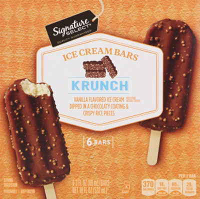 Signature SELECT Ice Cream Bars Krunch - 6-3 Fl. Oz. - Image 7