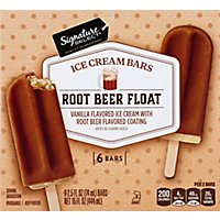 Signature SELECT Ice Cream Bars Root Beer Float Light - 6-2.5 Fl. Oz. - Image 2