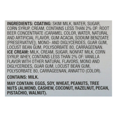 Signature SELECT Ice Cream Bars Root Beer Float Light - 6-2.5 Fl. Oz. - Image 4