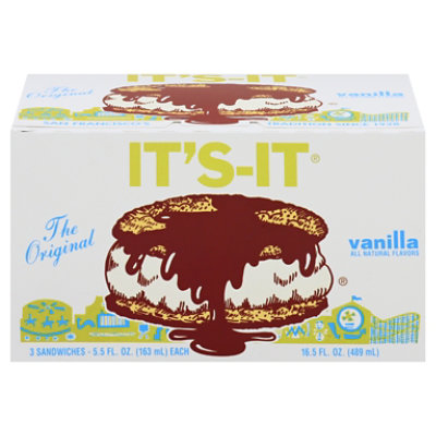 Its-It Ice Cream Sandwich - 16.5 Fl. Oz. - Image 3