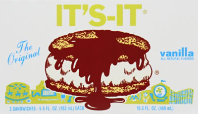 Its-It Ice Cream Sandwich - 16.5 Fl. Oz. - Image 2