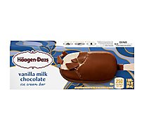 Haagen-Dazs Ice Cream Bar Milk Chocolate Vanilla - 3 Fl. Oz.