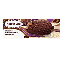 Haagen-Dazs Ice Cream Bar Dark Chocolate - 3 Fl. Oz.