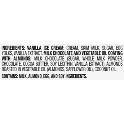 Haagen-Dazs Ice Cream Bars Vanilla Milk Chocolate Almond - 3 Fl. Oz. - Image 5