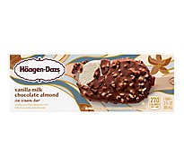 Haagen-Dazs Ice Cream Bars Vanilla Milk Chocolate Almond - 3 Fl. Oz.