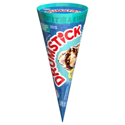 Drumstick Frozen Ice Cream Sundae Cone Vanilla With Chocolately Layers - 7.5 Fl. Oz. - Image 1