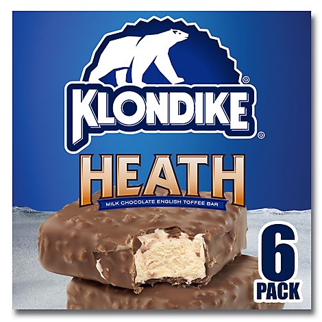 Klondike Ice Cream Bars Heath - 6-4 Fl. Oz.