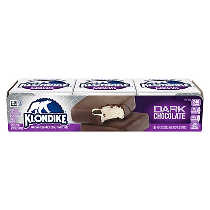 Klondike Dark Chocolate Ice Cream Bars - 6-4.5 Fl. Oz. - Image 3