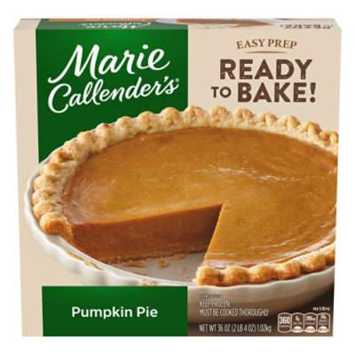 Marie Callenders Pie Pumpkin - 36 Oz