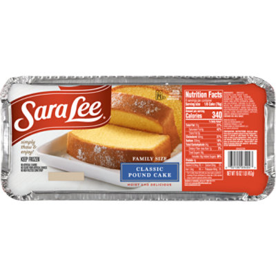 Sara Lee Cake Pound All Butter Family Size - 16 Oz - Image 1