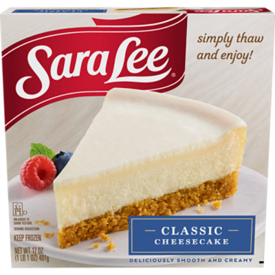 Sara Lee Cheesecake Original Cream Smooth & Creamy Classic - 17 Oz - Image 4
