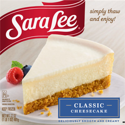 Sara Lee Cheesecake Original Cream Smooth & Creamy Classic - 17 Oz - Image 1