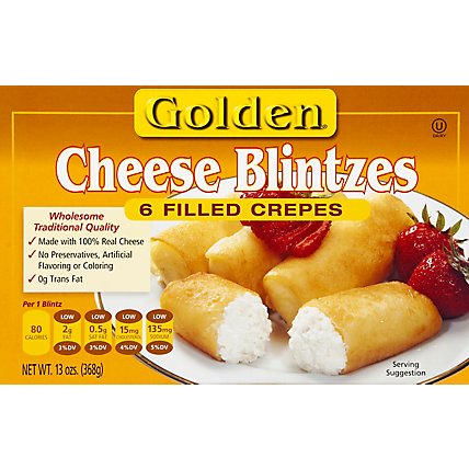 Golden Blintzes Cheese 6 Count - 13 Oz - Image 2