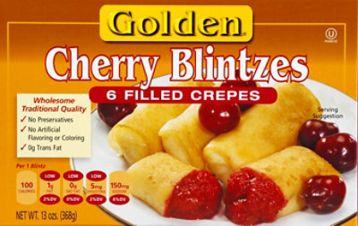 Golden Blintzes Cherry 6 Count - 13 Oz - Image 2