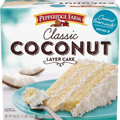 Pepperidge Farm Frozen Coconut Layer Cake - 19.6 Oz - Image 1