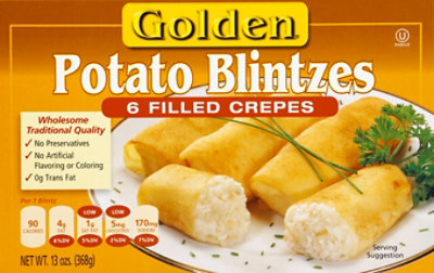 Golden Blintzes Potato 6 Count - 13 Oz - Image 2