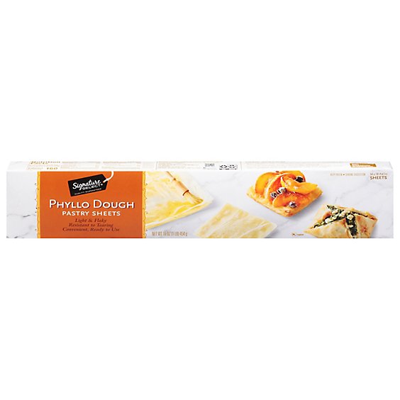 Signature SELECT Pastry Sheets Phyllo Dough 13 x 17 Inch 18 Count - 16 Oz