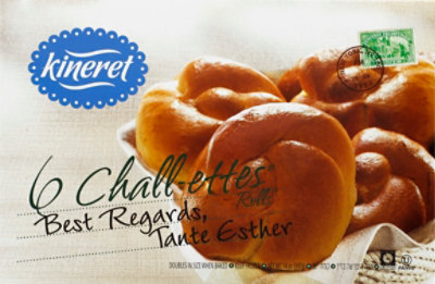 Kineret Bread Chalettes 6 Count - 14 Oz - Image 2