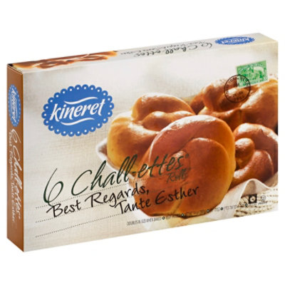 Kineret Bread Chalettes 6 Count - 14 Oz - Image 1