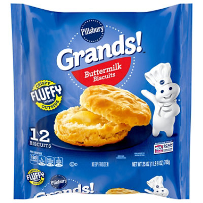 Pillsbury Grands! Frozen Biscuits Buttermilk 12 Count - 25 Oz - Image 3