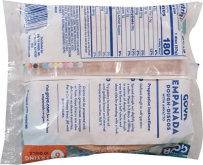 Goya Large Discos Empandas Yellow - 20 Oz - Image 5