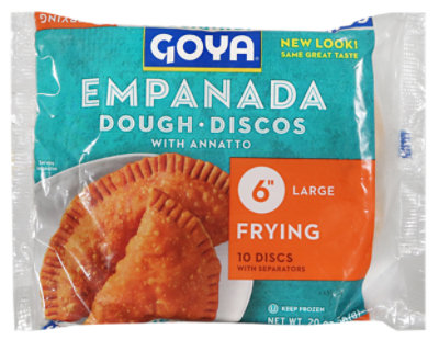 Goya Large Discos Empandas Yellow - 20 Oz - Image 1