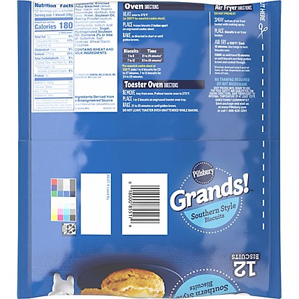 Pillsbury Grands! Biscuits Southern Homestyle 12 Count - 25 Oz - Image 6