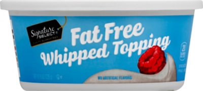 Signature Select Fat Free Whipped Topping - 8 Oz