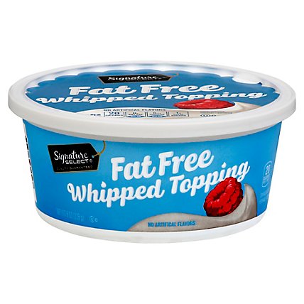 Signature SELECT Whipped Topping Fat Free - 8 Oz - Image 1