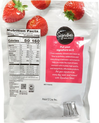 Signature SELECT Frozen Unsweetened Whole Strawberries - 16 Oz - Image 5