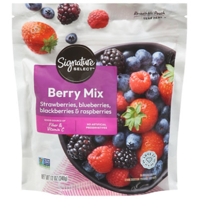 Signature SELECT Berries Whole Mixed - 12 Oz - Image 1